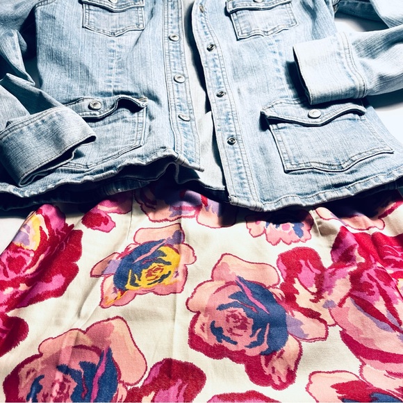 Express mini skirt, size 5/6 multicolored - Picture 8 of 12